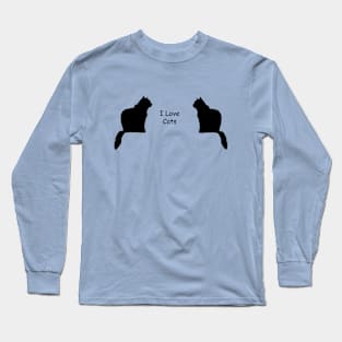 Double Cat Love Long Sleeve T-Shirt